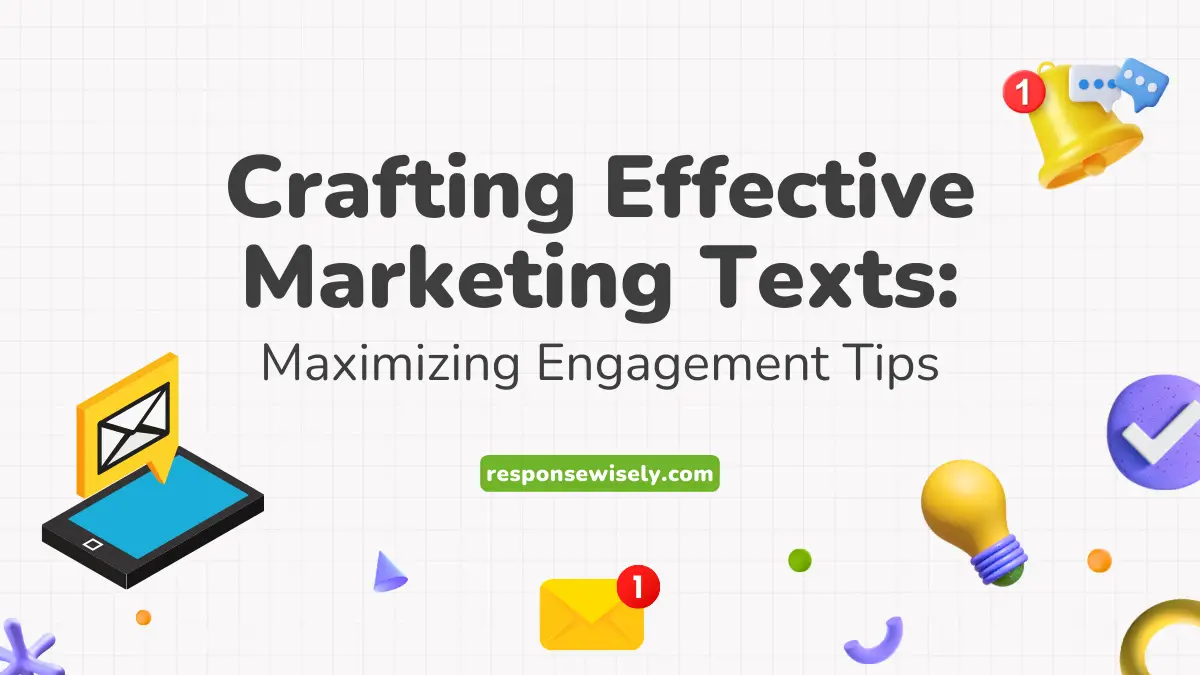 Crafting Effective Marketing Texts