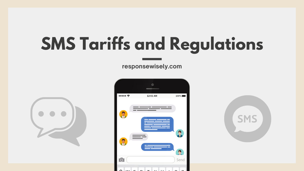 SMS Tariffs and Regulations